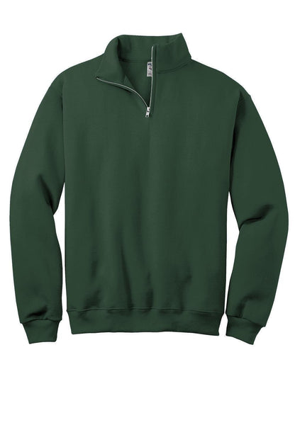 Custom Logo Jerzees 995M Quarter Zip Sweatshirt Company Branding Work Wear