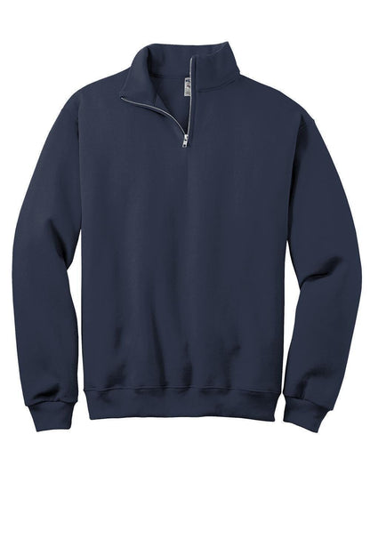 Custom Logo Jerzees 995M Quarter Zip Sweatshirt Company Branding Work Wear