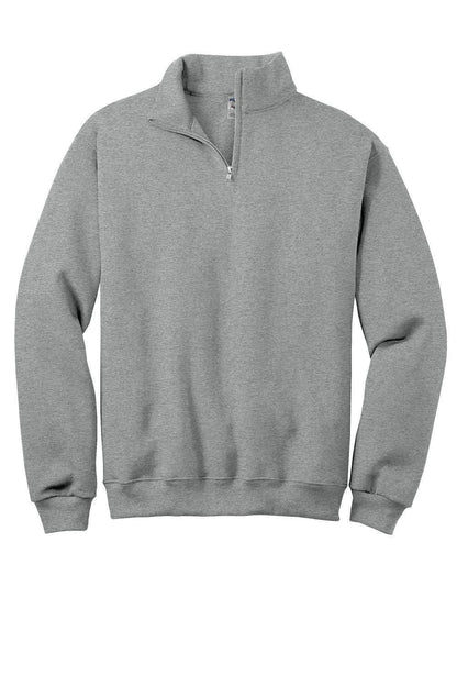 Custom Logo Jerzees 995M Quarter Zip Sweatshirt Company Branding Work Wear