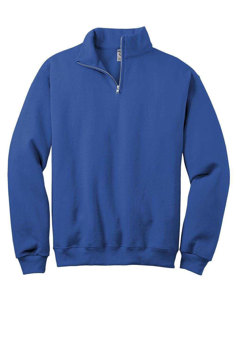 Custom Logo Jerzees 995M Quarter Zip Sweatshirt Company Branding Work Wear
