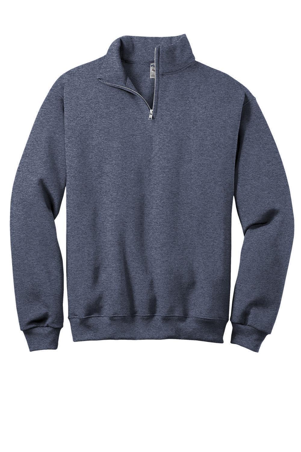 Custom Logo Jerzees 995M Quarter Zip Sweatshirt Company Branding Work Wear