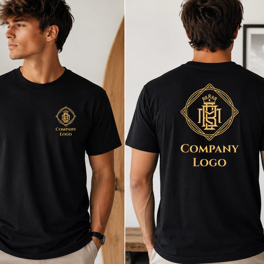 Custom Logo T-Shirt: Personalized Design Bella+Canvas 3001