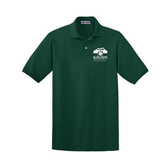 Jerzees Button Collar Logo Shirt, Business Branding Apparel