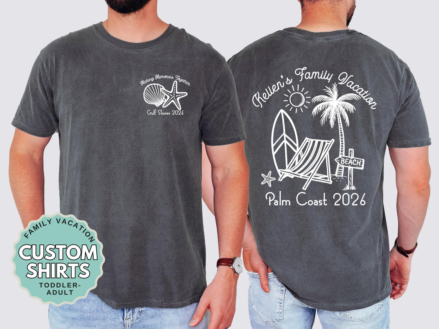 Matching Vacation Shirts Adult Youth Family Travel Shirts