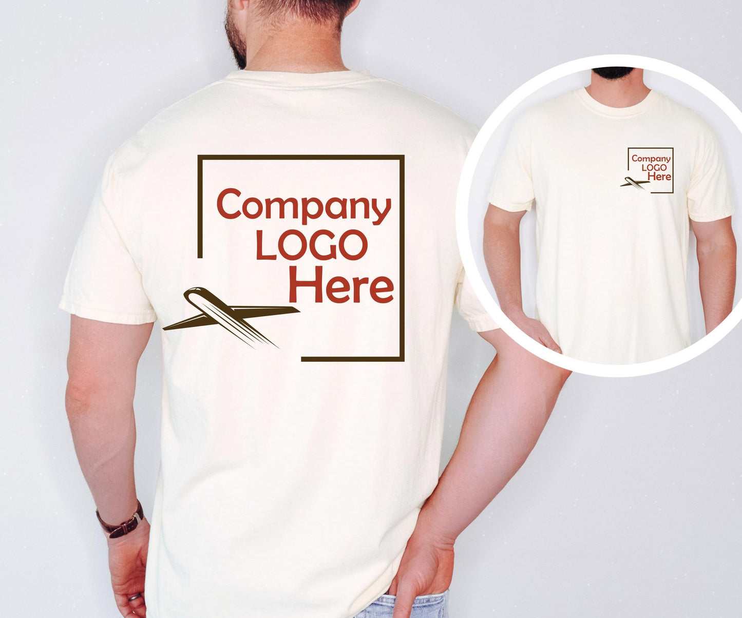Custom Logo Shirts, Personalized Logo Shirt, Custom Design Shirt, Custom Text Shirt, Your Business Logo or Brand Logo Shirt, Team Logo Shirt