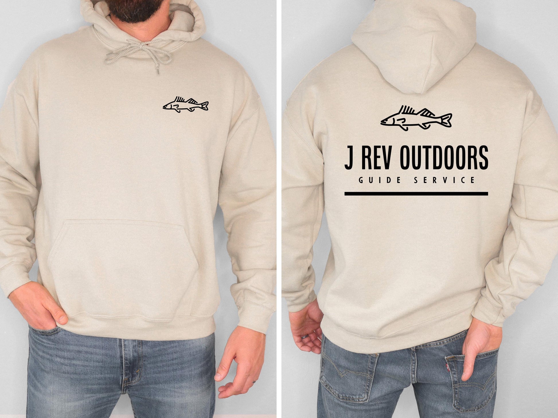 Custom Logo Hoodie Gildan 18500 Personalized Business Sweatshirt Company Team Wear