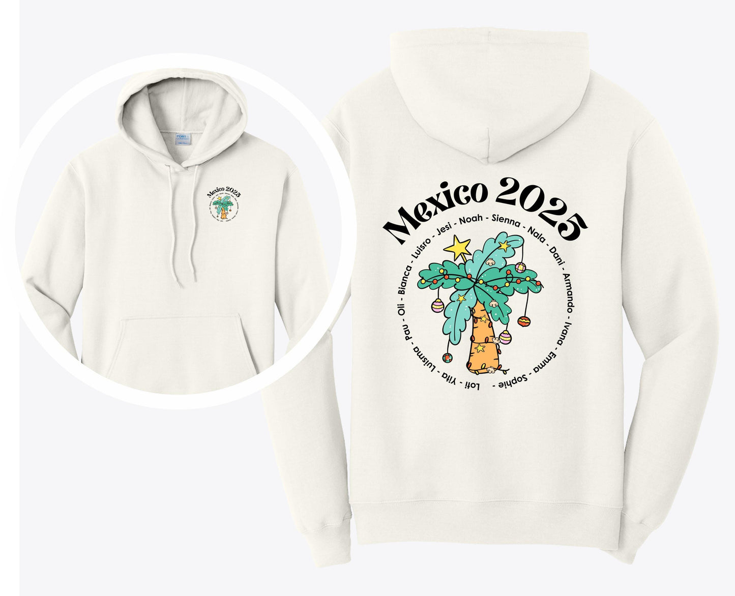 custom vacation hoodie personalized travel sweatshirt matching group trip destination getaway