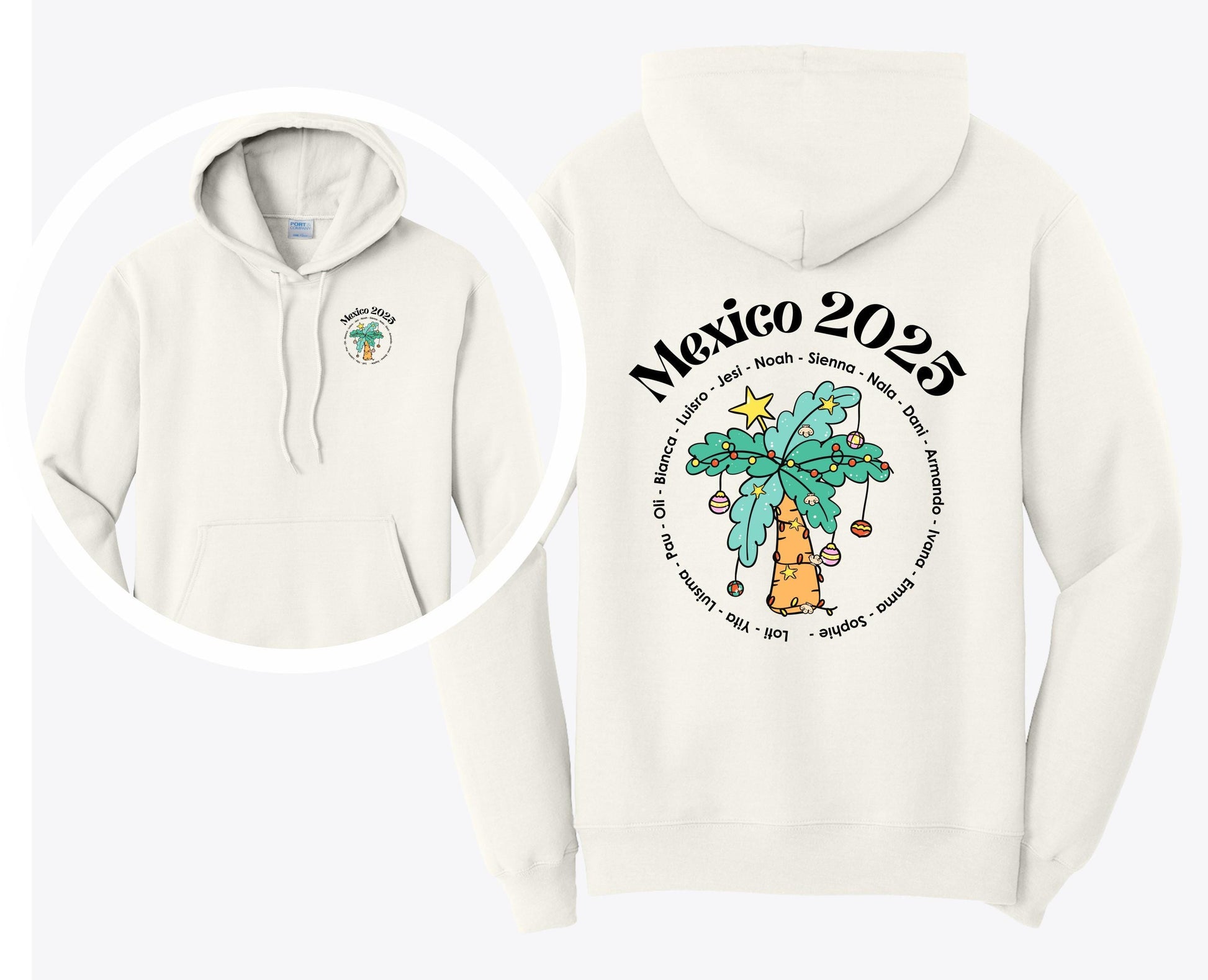 custom vacation hoodie personalized travel sweatshirt matching group trip destination getaway