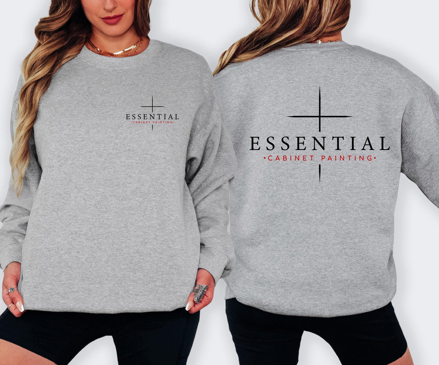 Custom Crewneck Sweatshirt: Business and Group Apparel (All Sizes)