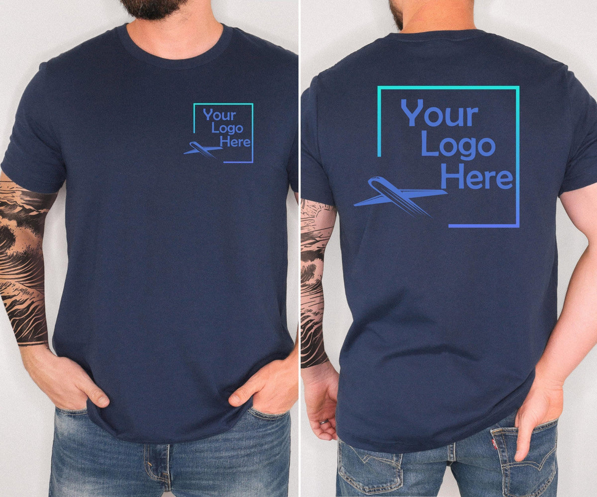 Custom Logo T-Shirt: Personalized Design Bella+Canvas 3001