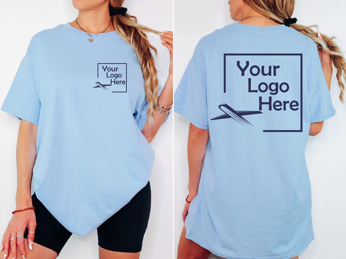 Comfort Colors Custom t-shirt with logo personalized business tee your logo here company branding work shirt
