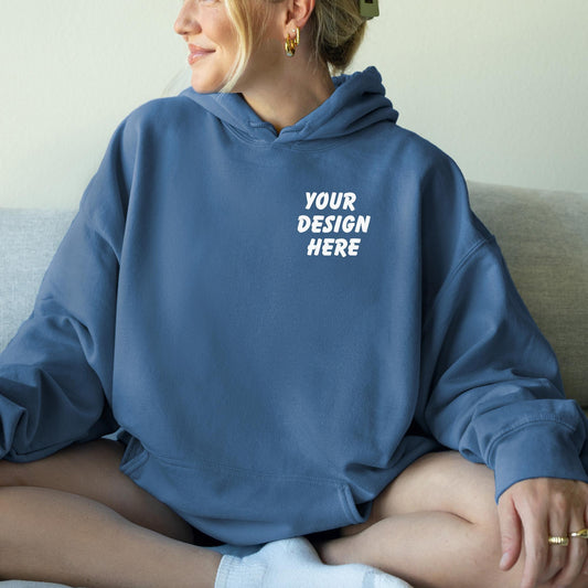 Personalized Hoodie Custom Design, Gildan 18500 Sweatshirt, Custom Gift Hoodie, Cozy Custom Hoodie, Custom Text Sweatshirt