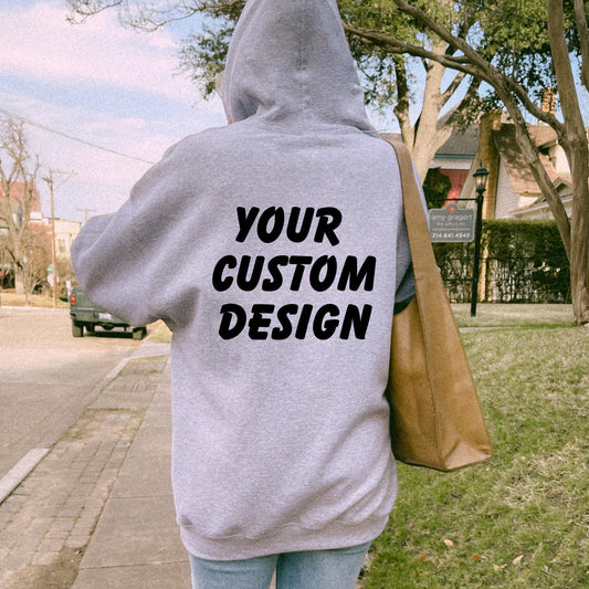 Custom Logo Hoodie Gildan 18500, Business Hoodies, Company Logo Sweatshirt, Custom Work Hoodie, Branded Apparel, Staff Uniform Hoodie