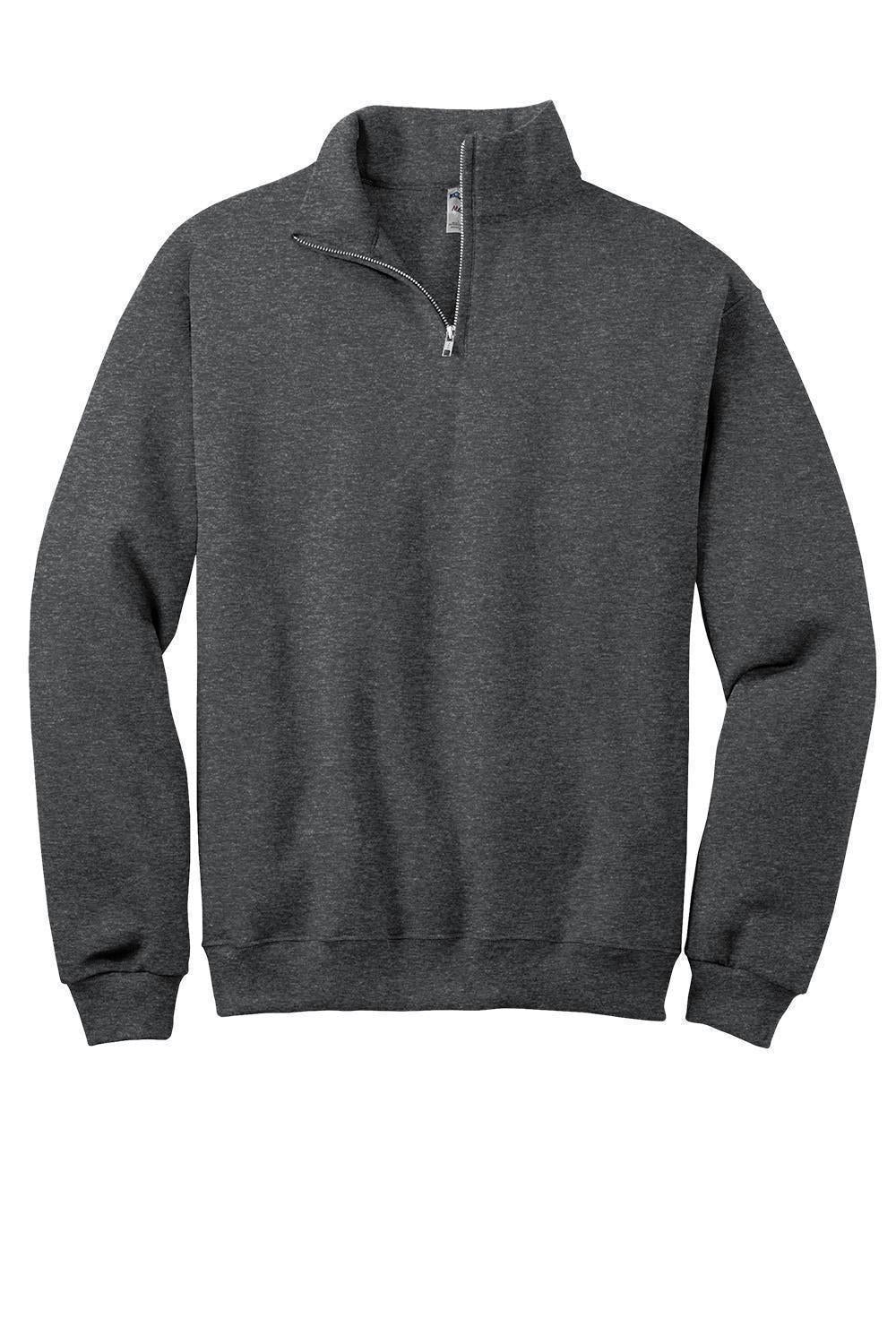 Custom Logo Jerzees 995M Quarter Zip Sweatshirt Company Branding Work Wear