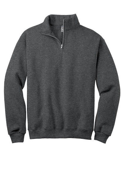 Custom Logo Jerzees 995M Quarter Zip Sweatshirt Company Branding Work Wear