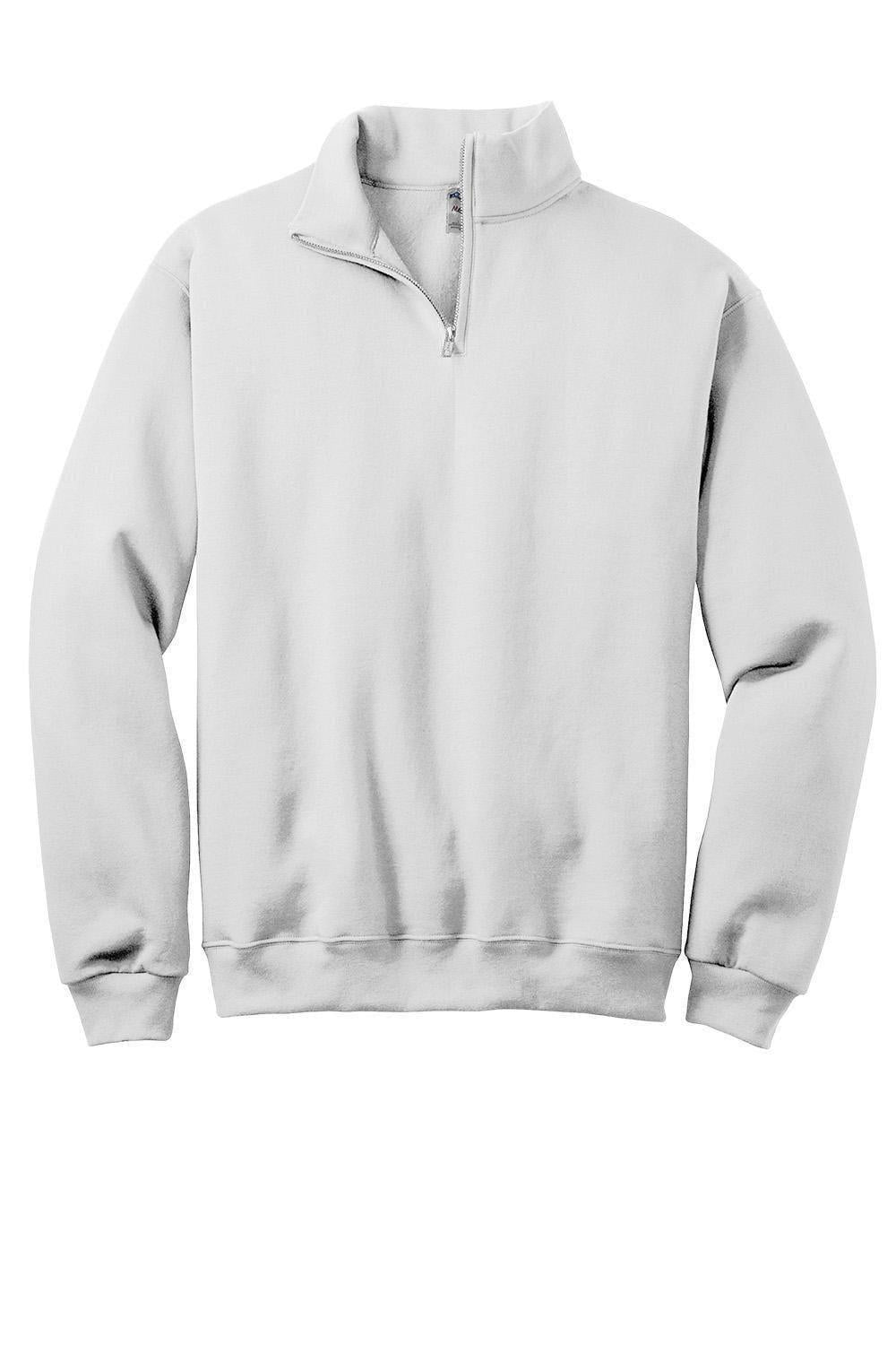 Custom Logo Jerzees 995M Quarter Zip Sweatshirt Company Branding Work Wear