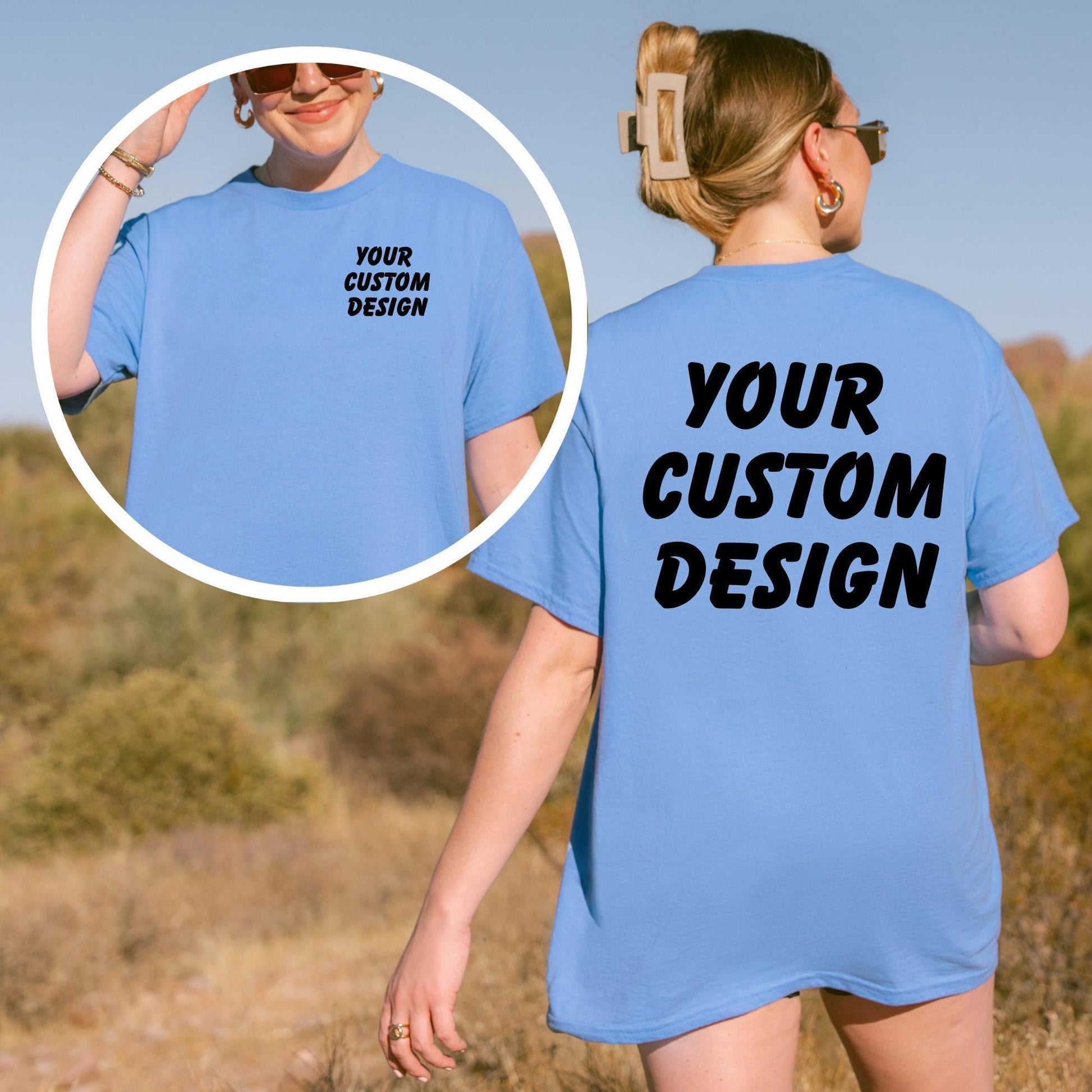 Custom Logo Shirts, Personalized Logo Shirt, Custom Design Shirt, Custom Text Shirt,Your Business Logo or Brand Logo T Shirt,Team Logo Shirt