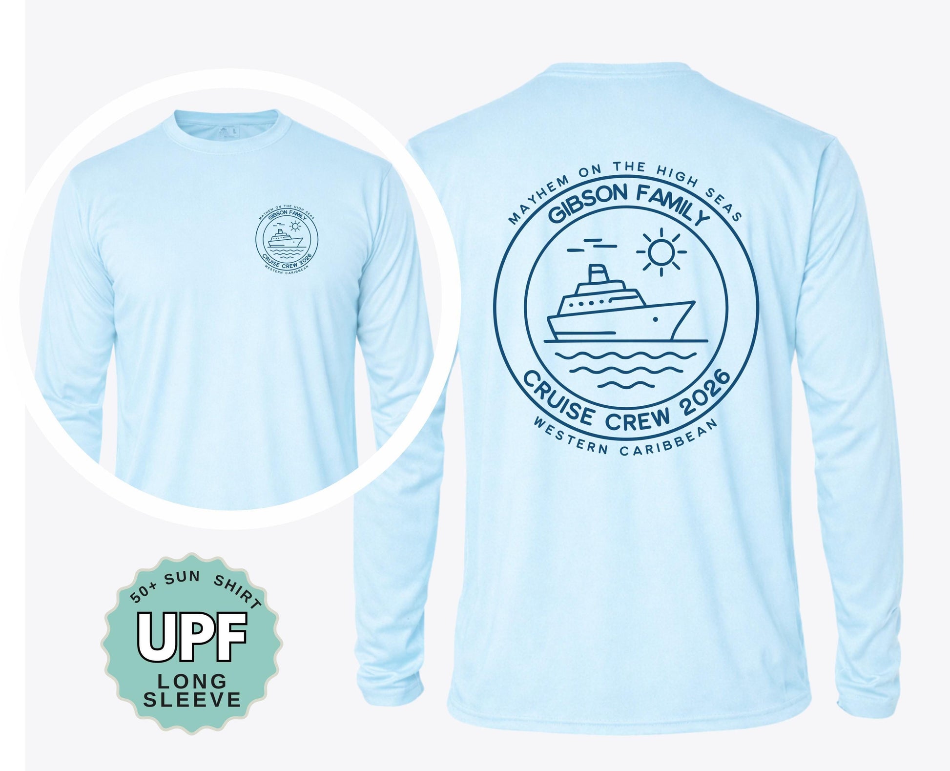 UPF 50+ Matching Family cruise shirts matching cruise trip tees, custom vacation group travel tops