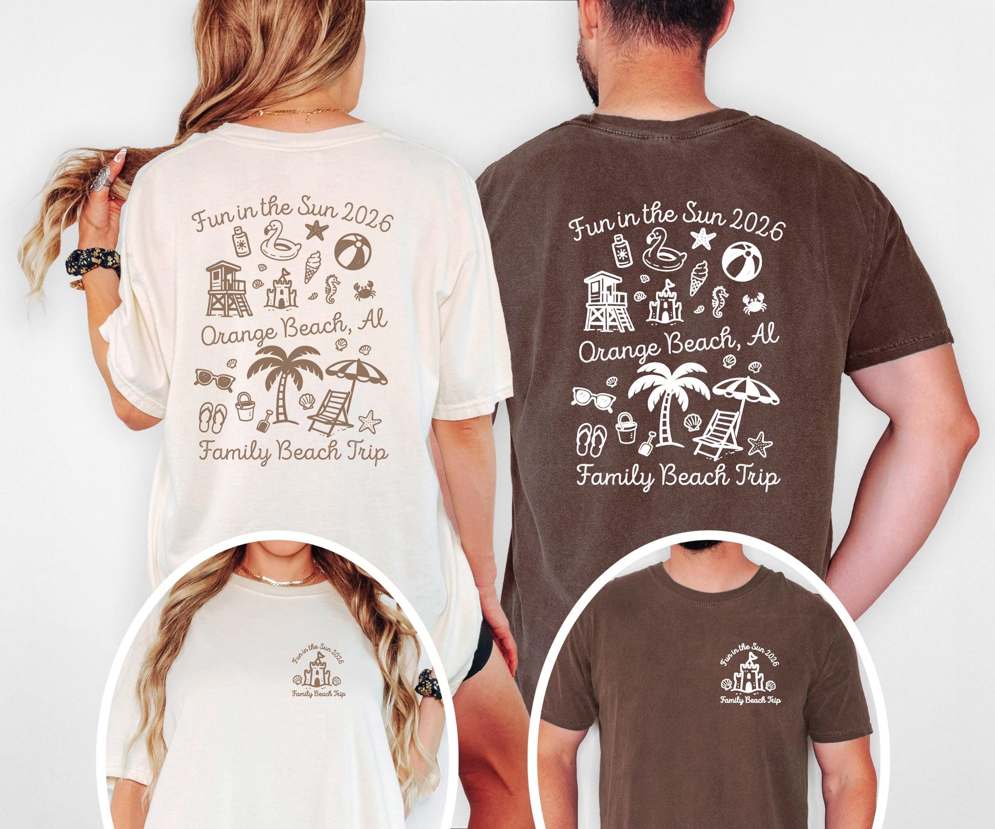 Family Vacation Shirts Adult Youth Matching Trip Tees