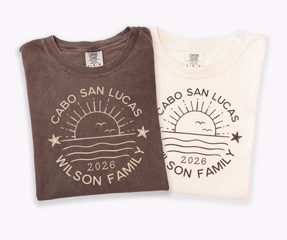 Matching Family Travel Shirts Adult Youth Vacation T Shirts