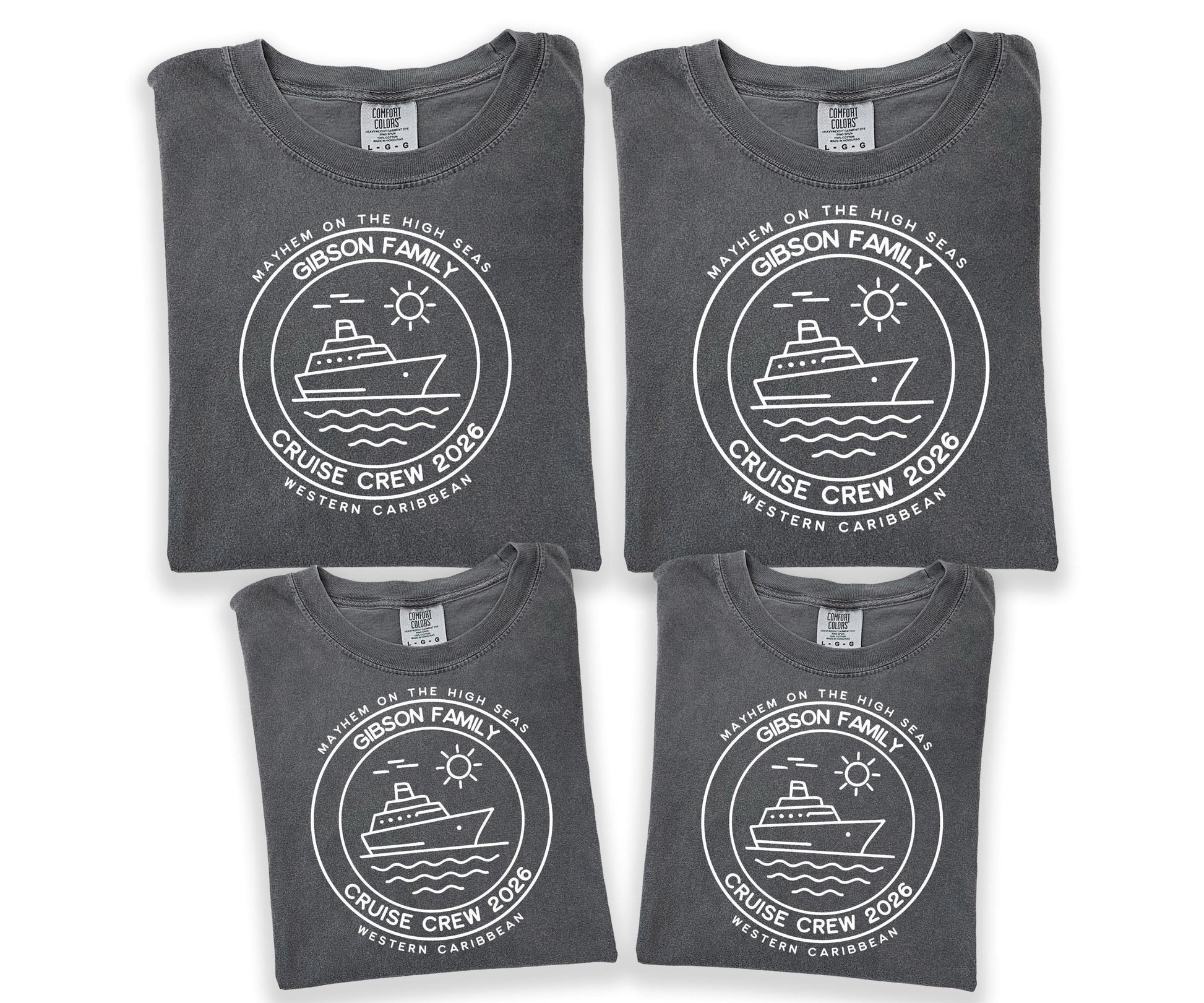Family cruise shirts matching cruise trip tees, custom vacation group travel tops