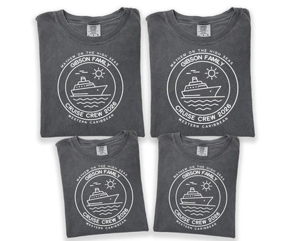 Family cruise shirts matching cruise trip tees, custom vacation group travel tops