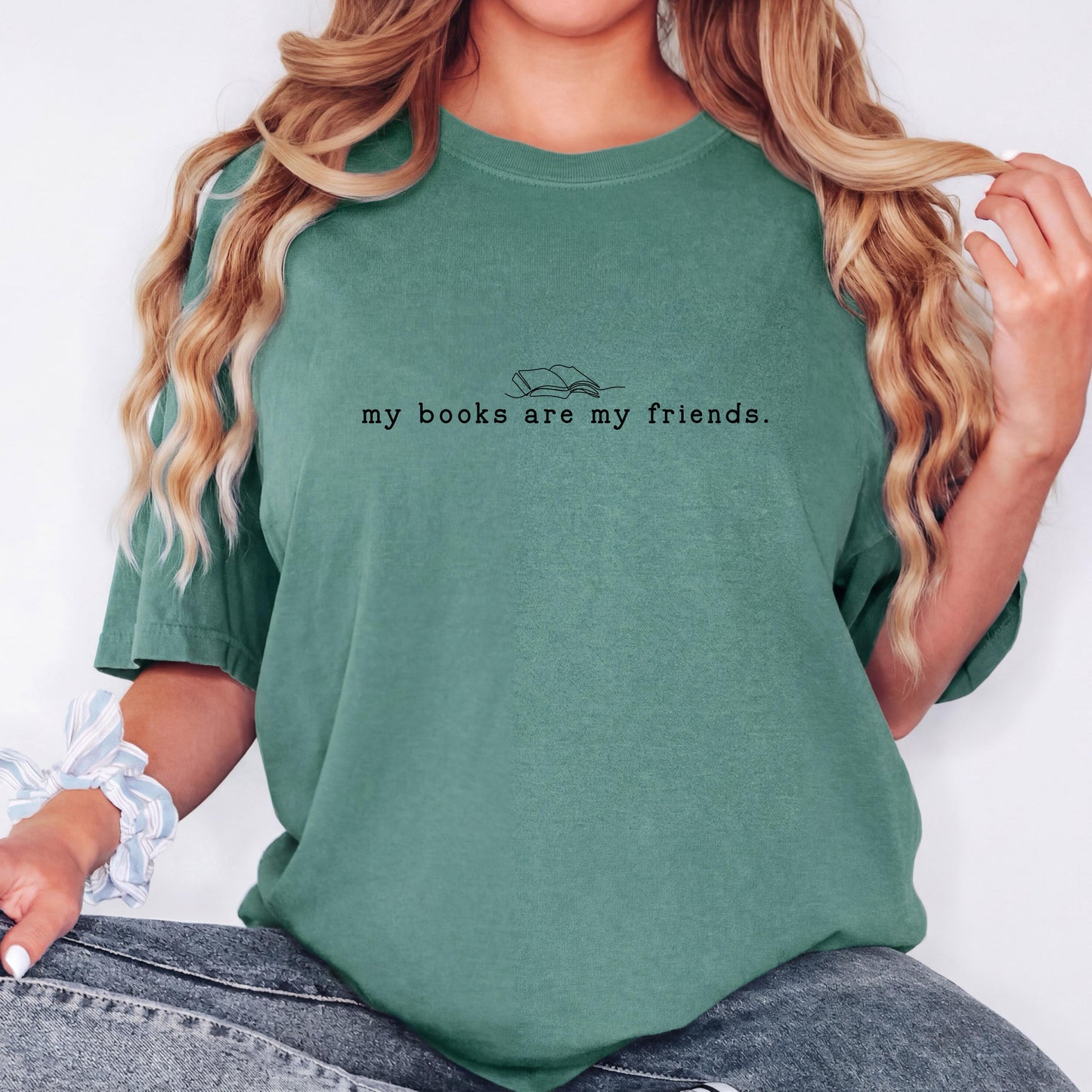 My Books Are My Friends Shirt, Book Lover Shirt, Reading Shirt, Comfort Colors Tee, Bookworm Shirt