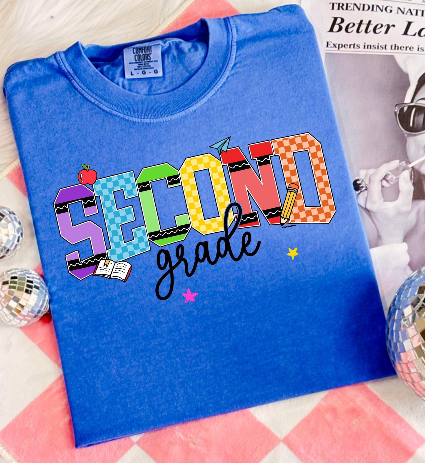 2nd grade shirt for girl cute back to school tee second grade shirt for daughter first day of school shirt girls school outfit youth tee