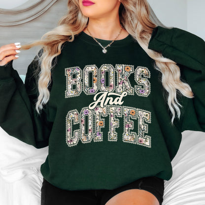 It’s Too Nonfictiony Outside Sweatshirt, Funny Book Lover Crewneck, Reader Sweatshirt, Floral Reading Graphic, Book Lover Sweatshirt