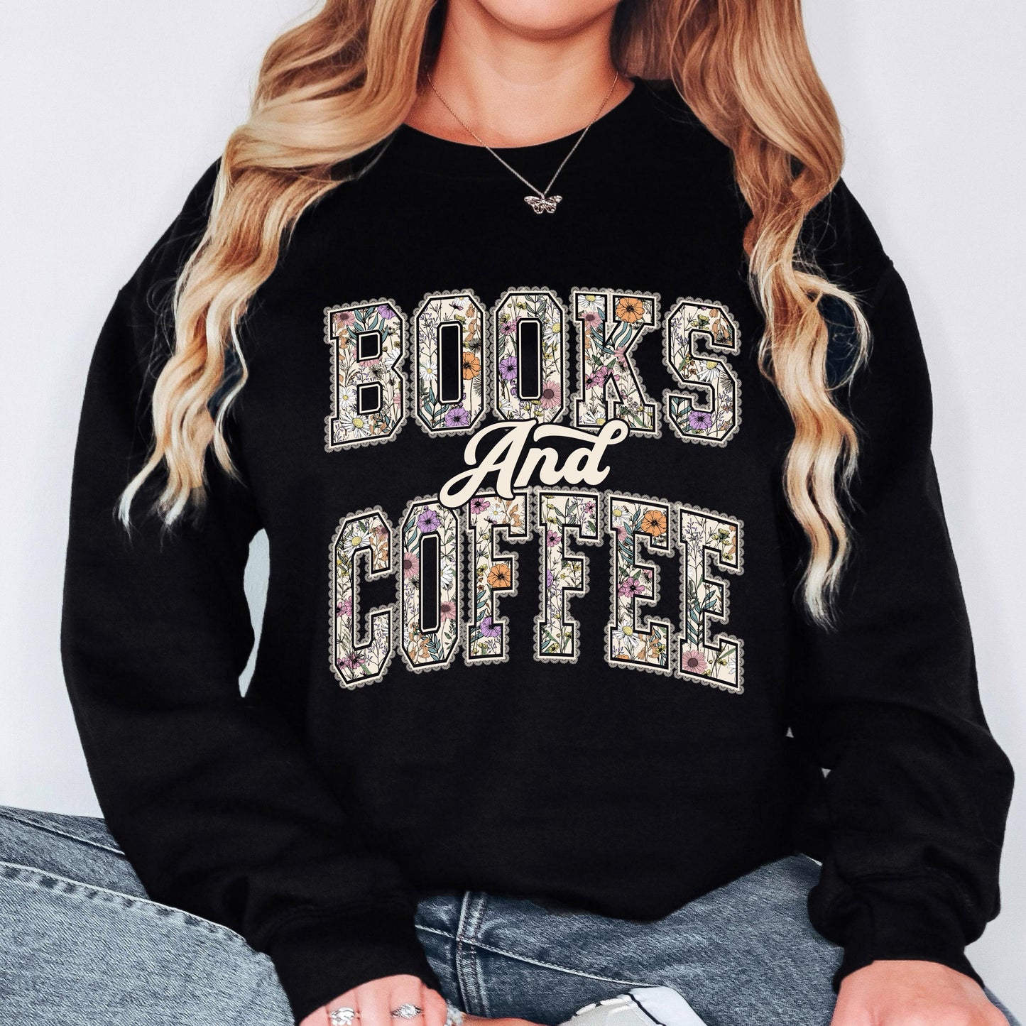 It’s Too Nonfictiony Outside Sweatshirt, Funny Book Lover Crewneck, Reader Sweatshirt, Floral Reading Graphic, Book Lover Sweatshirt