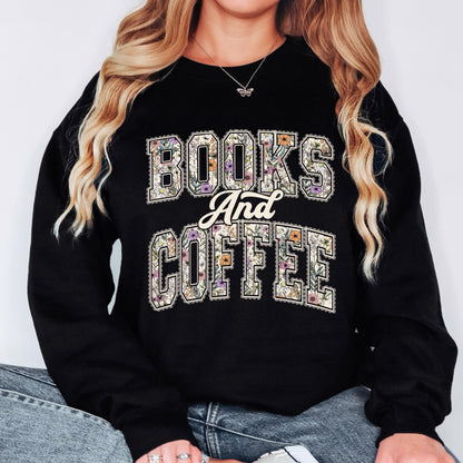 It’s Too Nonfictiony Outside Sweatshirt, Funny Book Lover Crewneck, Reader Sweatshirt, Floral Reading Graphic, Book Lover Sweatshirt