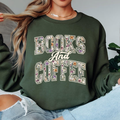 It’s Too Nonfictiony Outside Sweatshirt, Funny Book Lover Crewneck, Reader Sweatshirt, Floral Reading Graphic, Book Lover Sweatshirt
