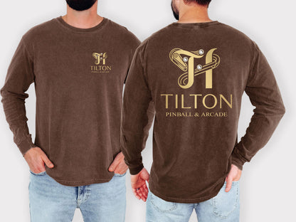 Custom Long Sleeve Shirt, Personalized Long Sleeve Tee, Custom Logo Shirt, Business Logo Shirt, Custom Text Shirt, Company Work Shirt