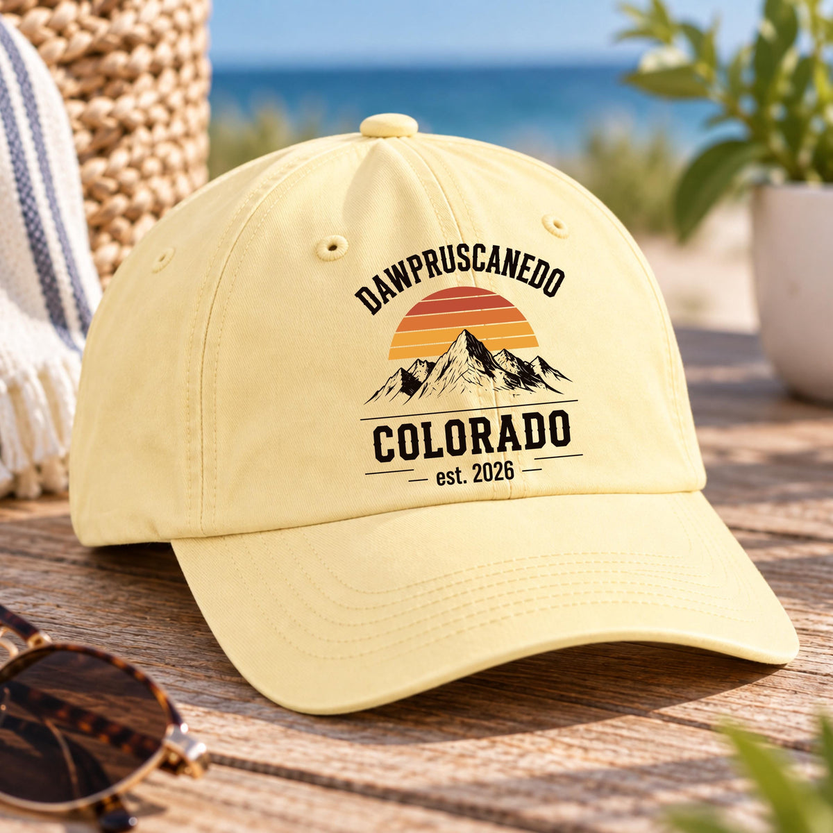 Personalized Hat, Custom Comfort Colors Baseball Cap, Add Your Photo Logo or Text, Custom Printed Hat, Custom Design Cap