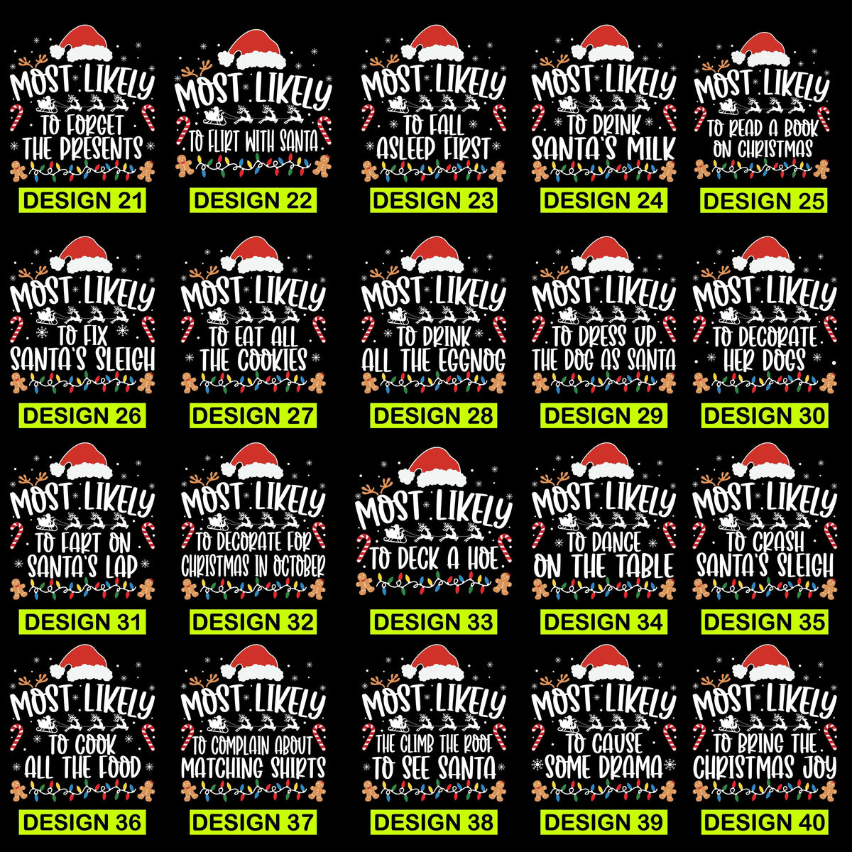 Most Likely to Christmas Group Shirts, Matching Family Holiday Tee, Funny Christmas Party T-Shirt, Christmas 2026 Shirts