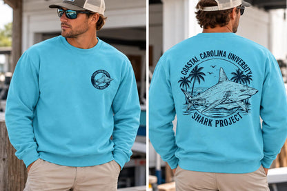 Custom Logo Sweatshirt, Personalized Logo Sweatshirt, Your Business Logo or Brand Logo, Front and Back Logo Sweatshirt, Port & Co Sweatshirt