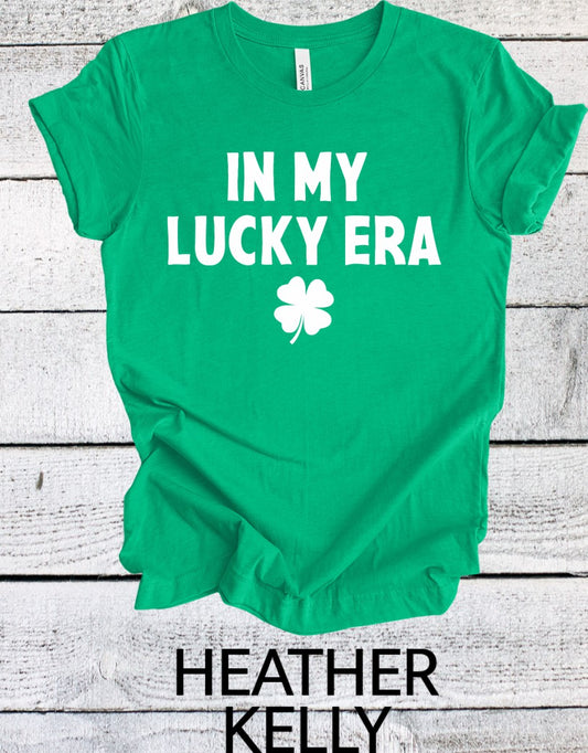 In My Lucky Era St. Patrick's Day T-shirt