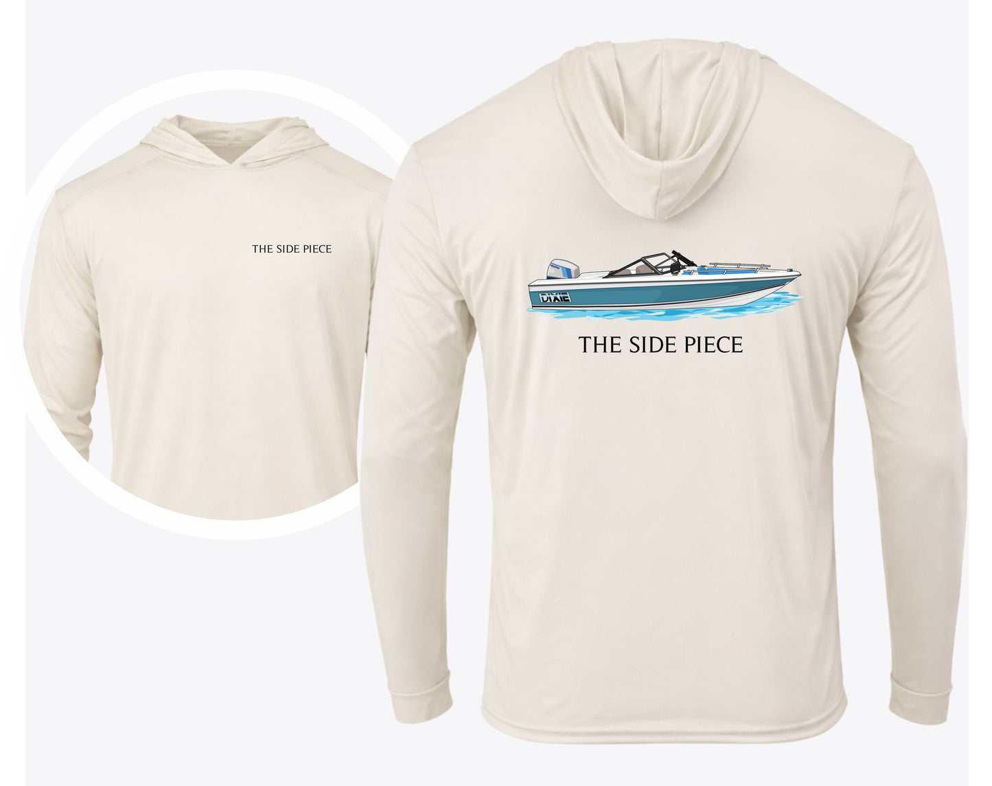 Custom  Boat UPF50+ Hoodie Sun Shirt