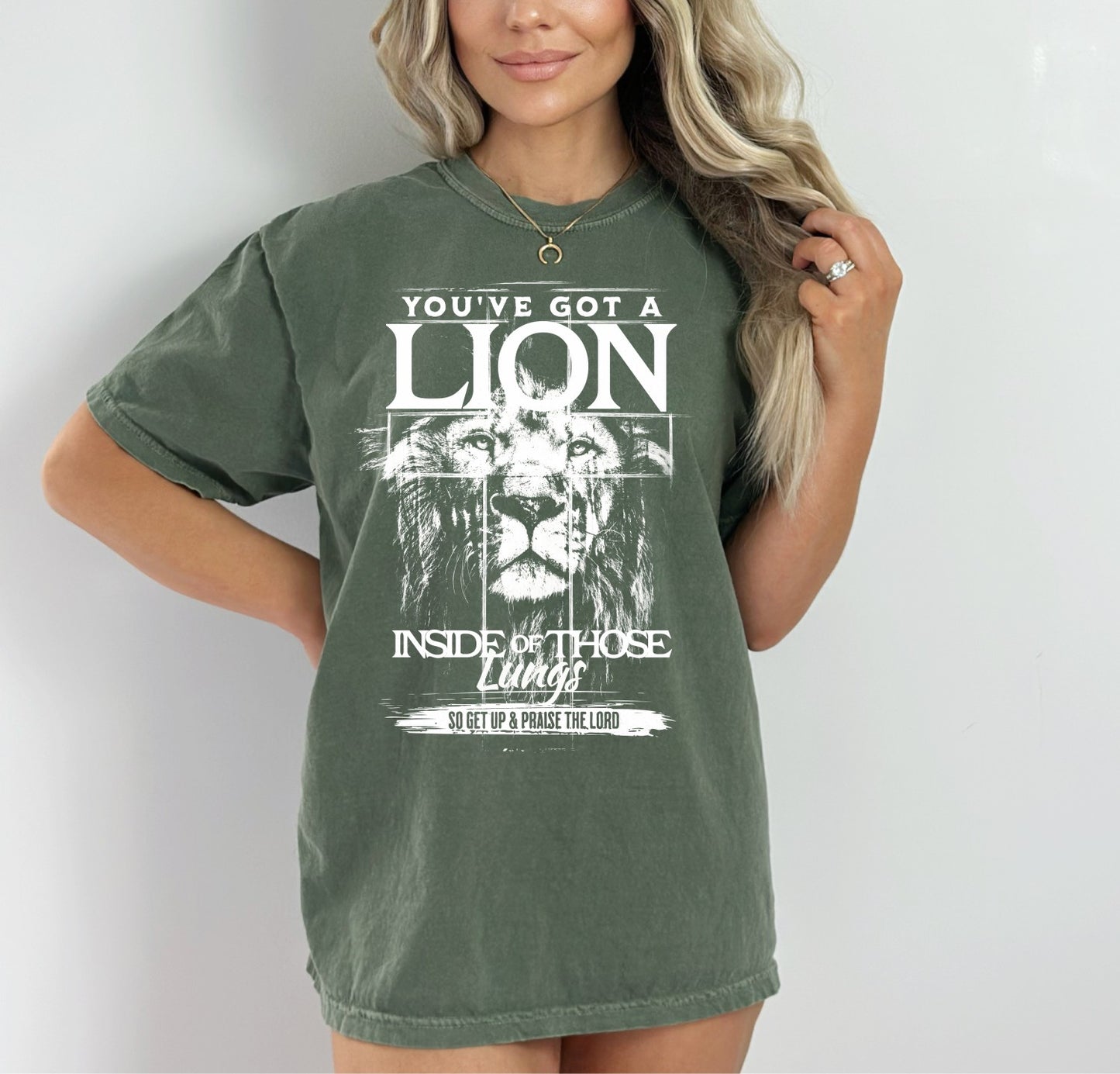 You've Got a Lion Inside Your Lungs Christian Shirt