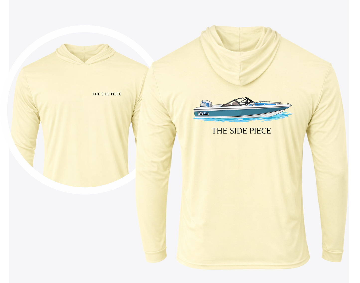 Custom  Boat UPF50+ Hoodie Sun Shirt