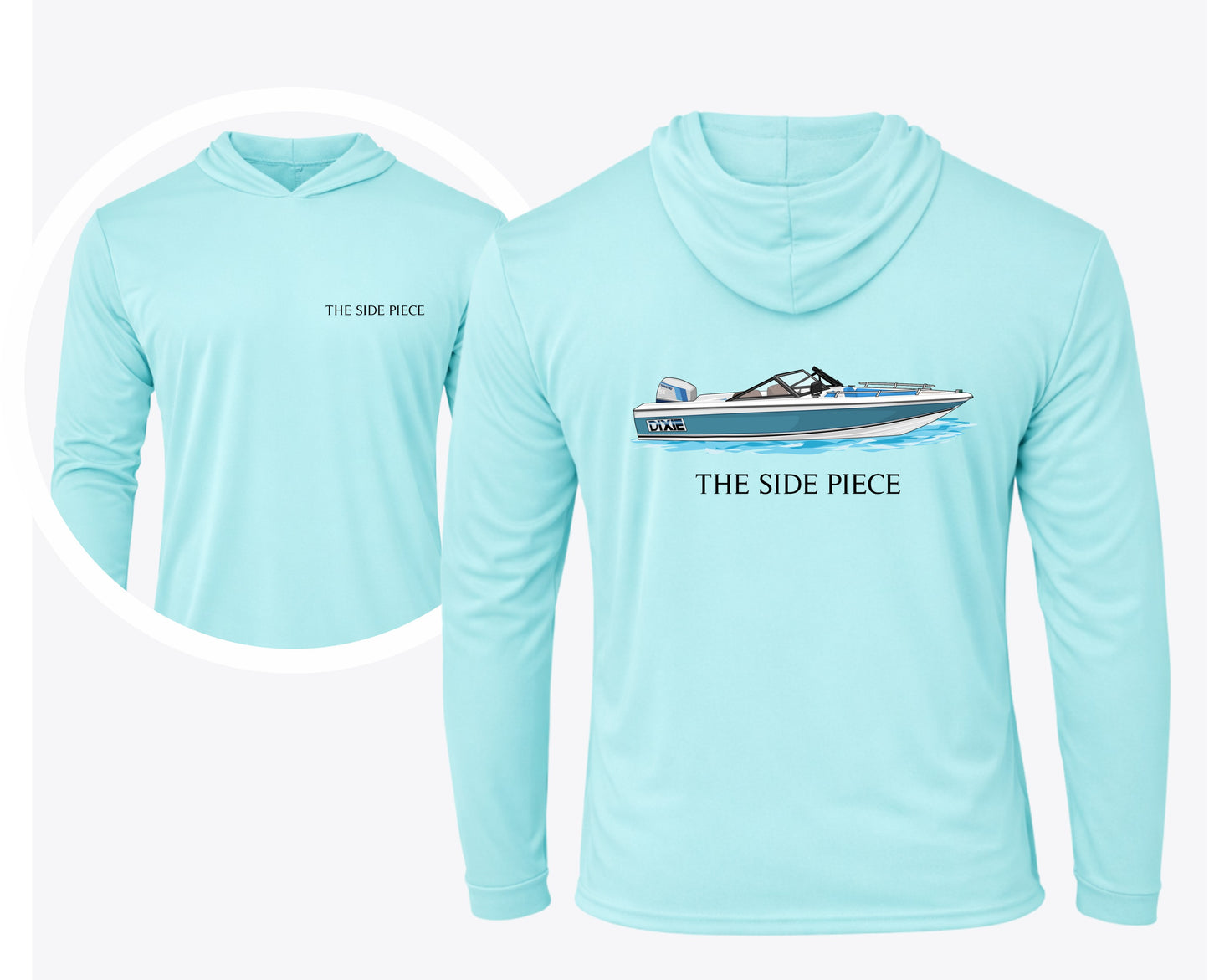 Custom  Boat UPF50+ Hoodie Sun Shirt
