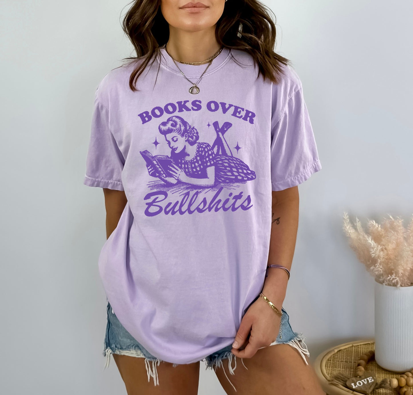 Books over Bullshits Shirt