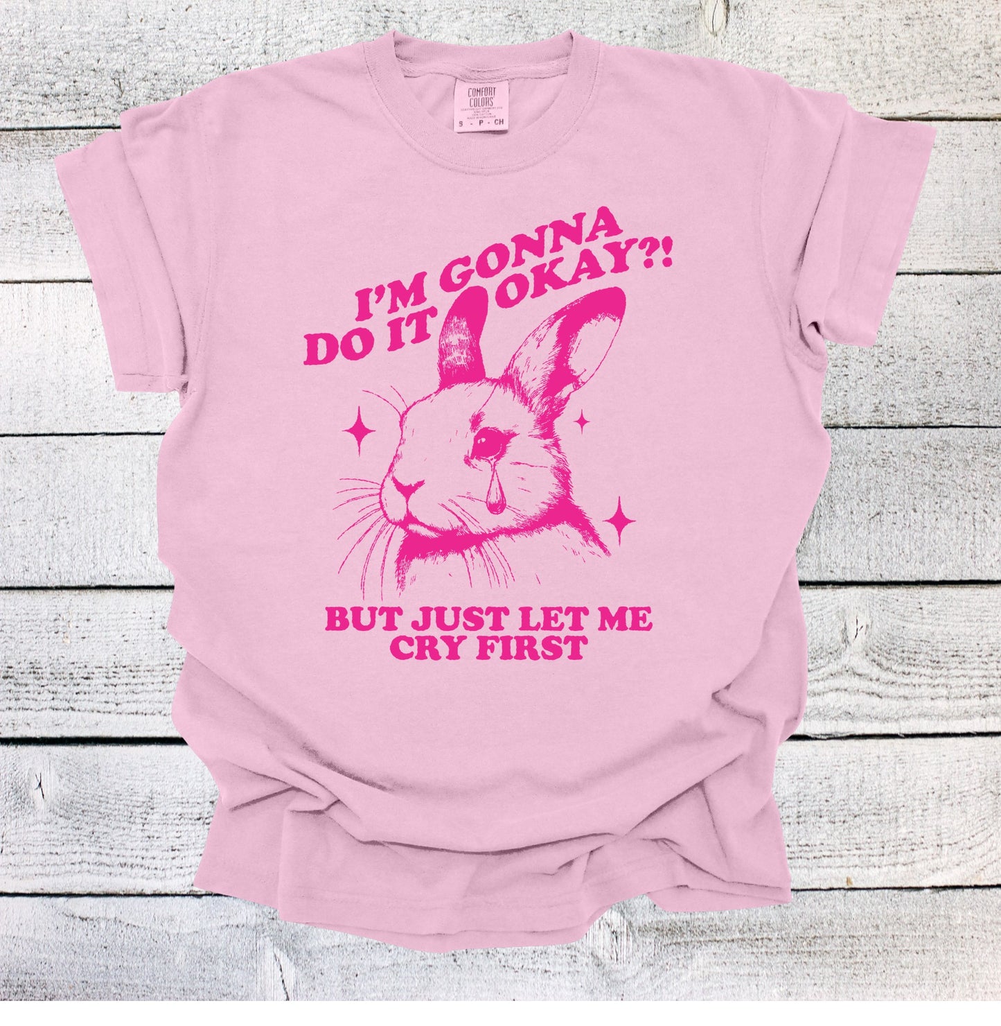 I'm Gonna Do it Okay! But Just Let Me Cry First Shirt