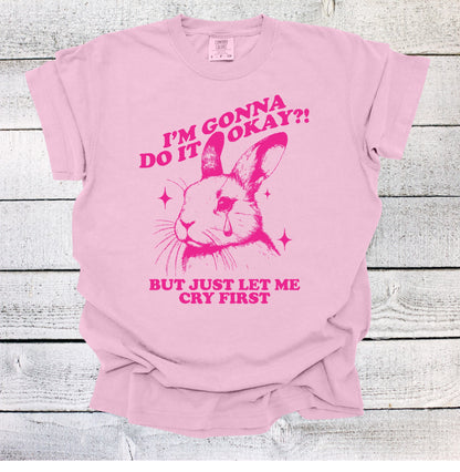 I'm Gonna Do it Okay! But Just Let Me Cry First Shirt