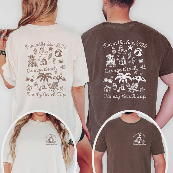 Family Vacation Shirts Adult Youth Matching Trip Tees
