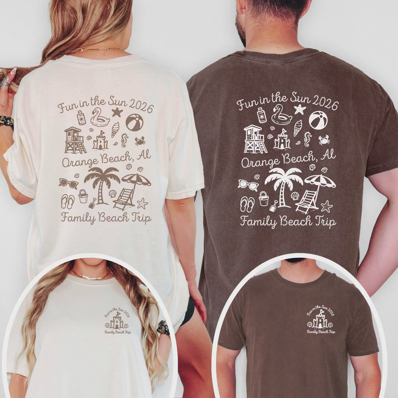 Family Vacation Shirts Adult Youth Matching Trip Tees