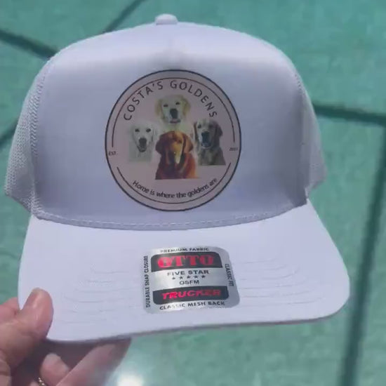 Youth Custom Logo Hat Otto 32-285 – Upload Your Design Trucker Cap, Personalized Boat or Business Hat