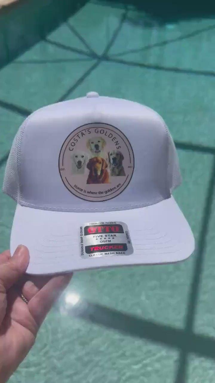Youth Family Vacation Hat – Otto 32-285 Trucker Cap, Send your logo