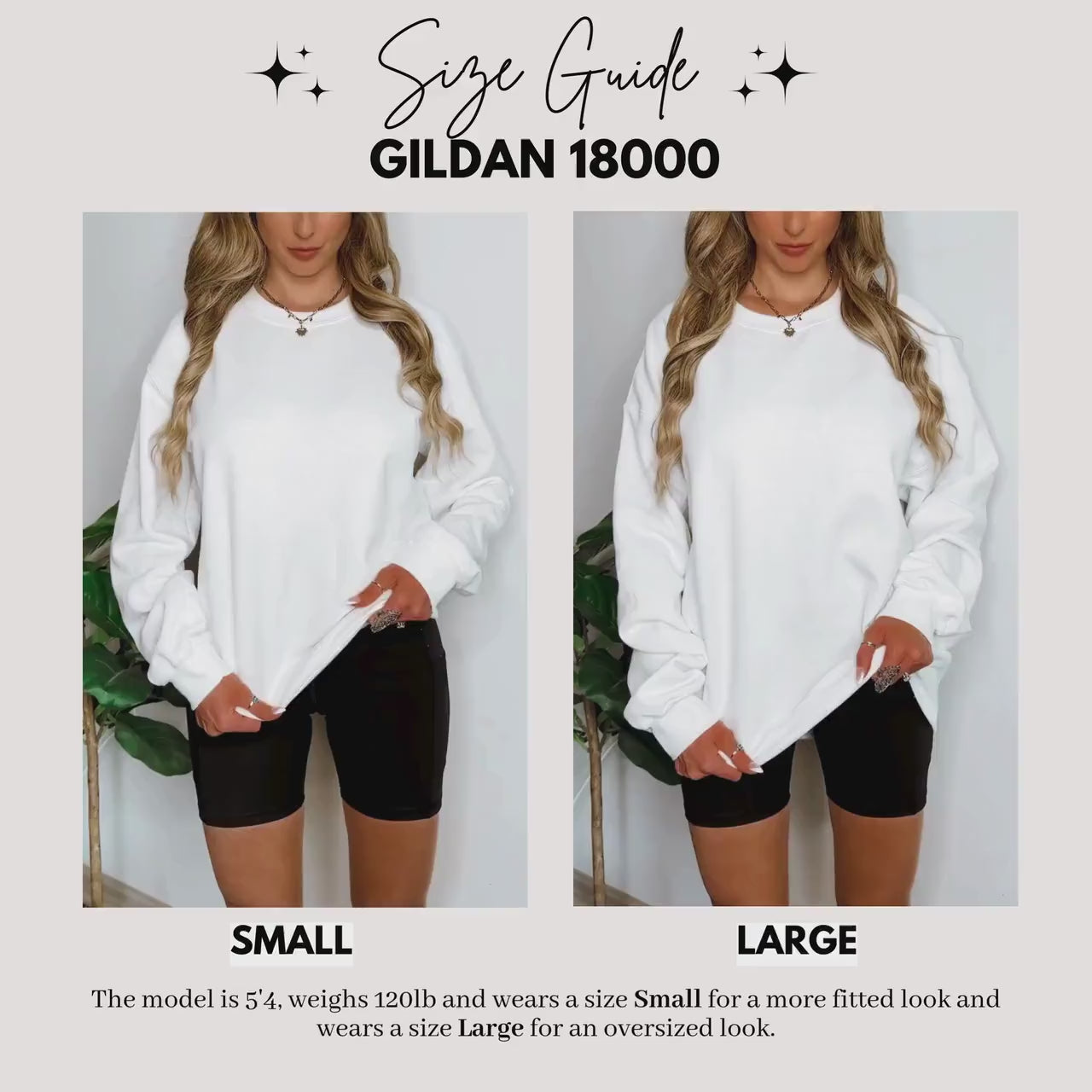 Black Zodiac Puff Print Sweatshirt Birthday Astrology Top