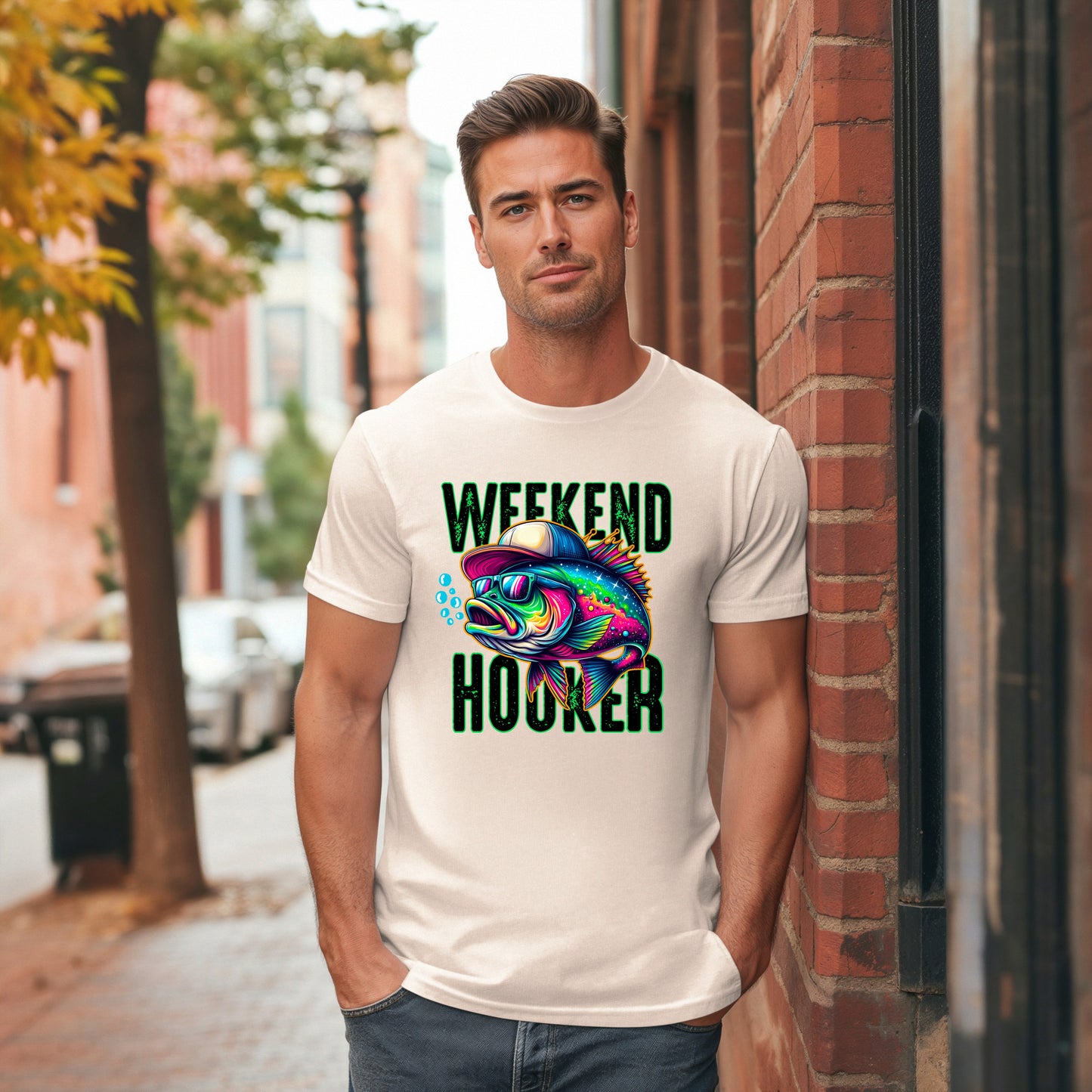 Weekend Hooker Fishing Father's Day Shirt 1